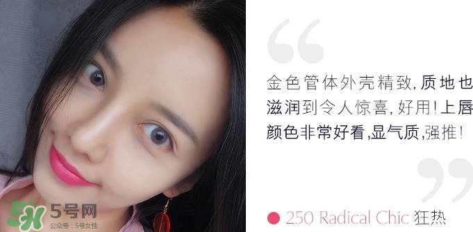 雅詩(shī)蘭黛戀愛唇膏250試色 雅詩(shī)蘭黛戀愛唇膏250多少錢