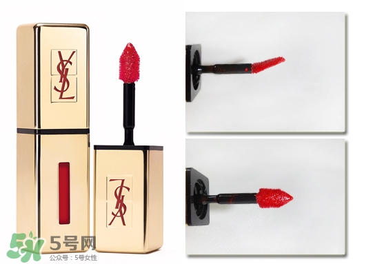 ysl純色唇釉色號_ysl純色唇釉試色圖