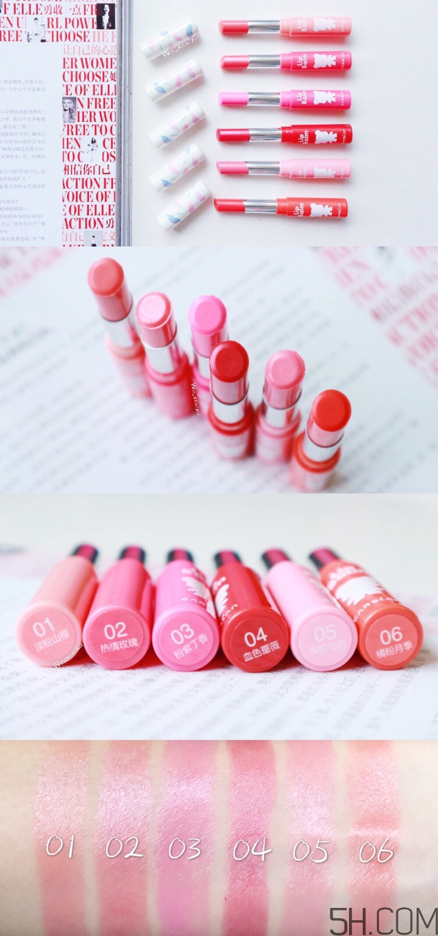 卡姿蘭美芯唇膏萌熊限量版哪個顏色好看_哪個色號最火 卡姿蘭美芯唇膏萌熊限量版哪個顏色好看_哪個色號最火