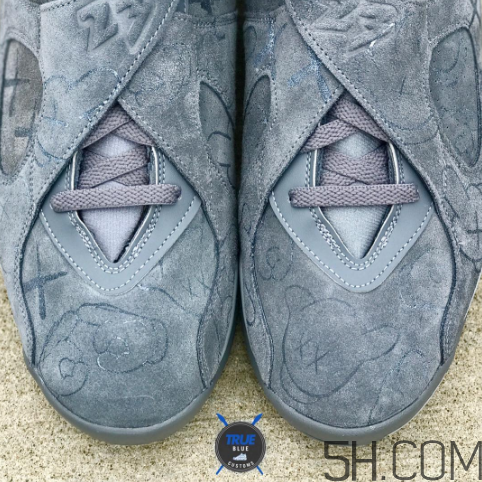 kaws與air jordan 8聯(lián)名實(shí)物什么樣？