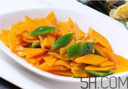 南瓜和蝦能一起吃嗎？吃南瓜皮膚變黃的原因