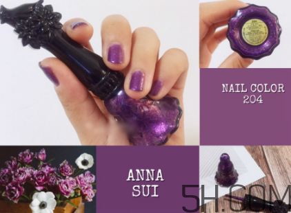 安娜蘇鳥(niǎo)語(yǔ)鈴鐺美甲油怎么選色？哪款好看？