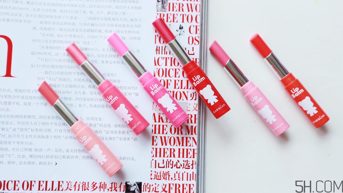 卡姿蘭美芯唇膏萌熊限量版哪個顏色好看_哪個色號最火 卡姿蘭美芯唇膏萌熊限量版哪個顏色好看_哪個色號最火