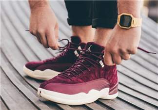 air jordan 12 bordeaux紅酒配色上腳效果怎么樣？