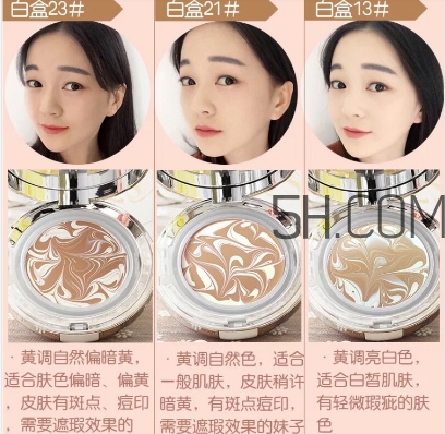 水粉霜色號怎么選？水粉霜色號試色