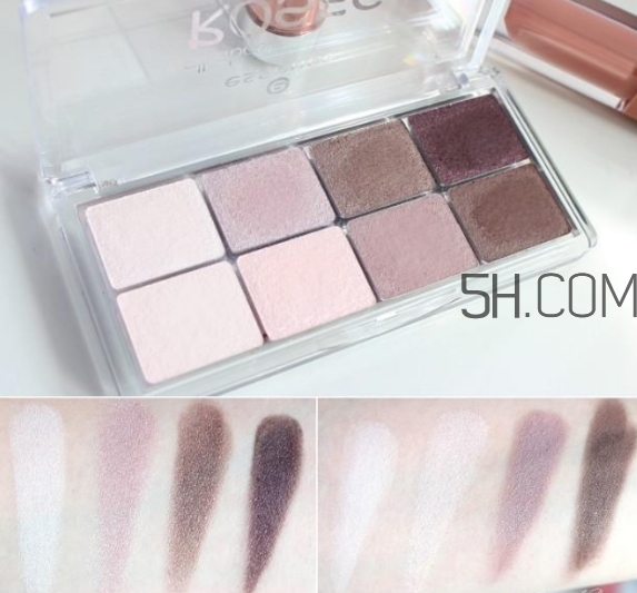 essence眼影盤哪款好看？essence八色眼影盤試色