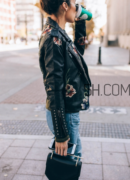 皮衣配牛仔褲好看嗎？皮衣和牛仔褲怎么搭配？