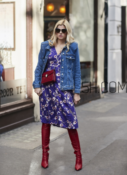 碎花連衣裙怎么搭配？碎花連衣裙搭配圖片