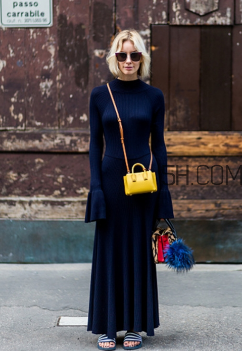 針織衫配闊腿褲好看嗎？針織衫和闊腿褲怎么搭配？