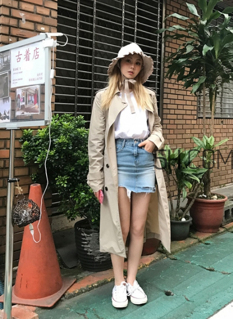 卡其色風(fēng)衣配什么鞋子？卡其色風(fēng)衣搭配鞋子圖片