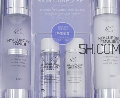 ahc神仙水乳套盒多少錢？ahc神仙水乳套裝專柜價