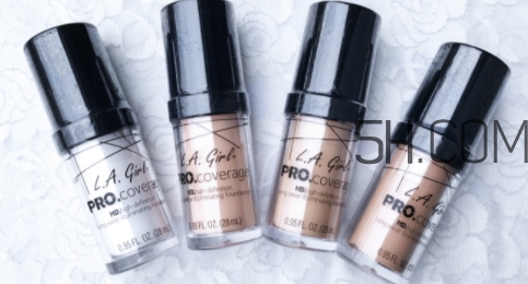 la girl洛杉磯女孩粉底液怎么樣？la girl粉底液色號(hào)試色