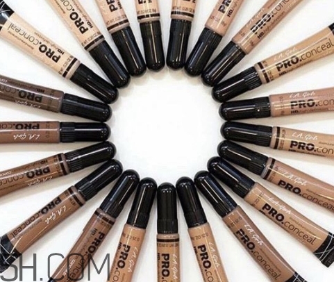 la girl洛杉磯女孩遮瑕膏怎么樣？洛杉磯女孩遮瑕色號試色