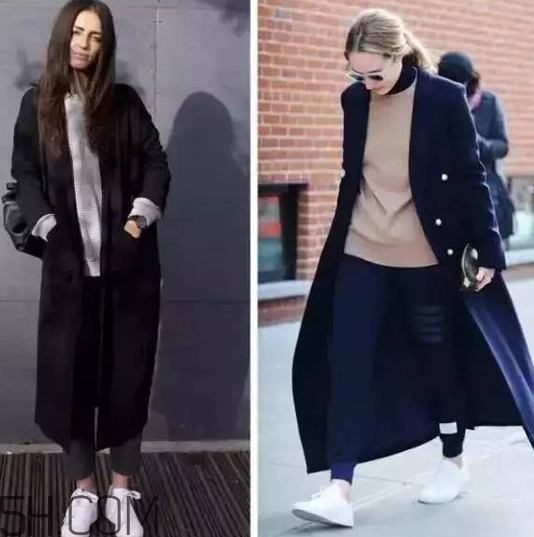 焦糖色風衣搭配什么鞋子？焦糖色風衣搭配什么襪子