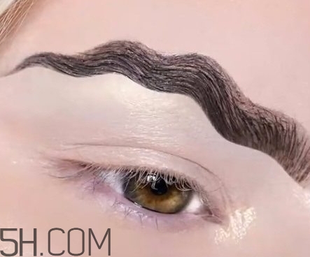 波浪眉怎么畫？波浪眉畫法步驟