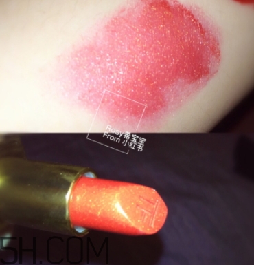 錦鯉色口紅是什么顏色？錦鯉色口紅試色