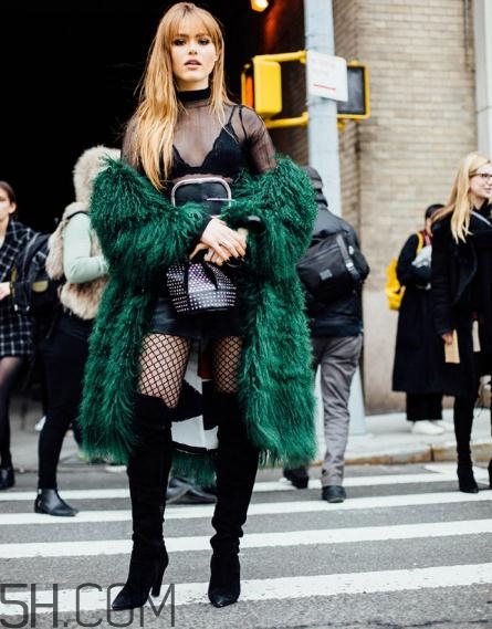 中長款皮草怎么搭配？中長款皮草搭配圖片