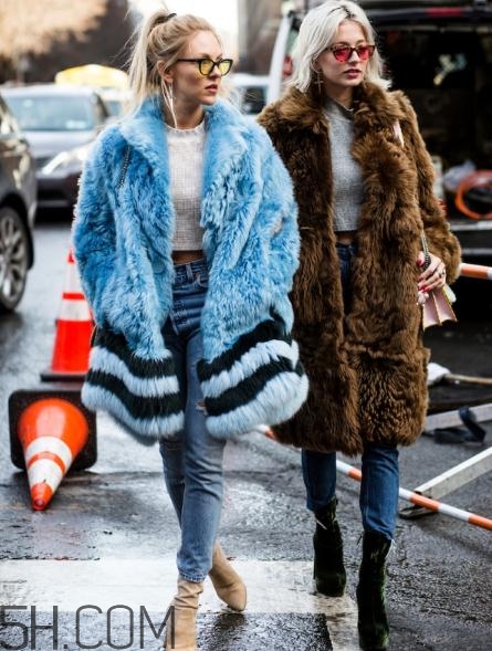 中長款皮草怎么搭配？中長款皮草搭配圖片