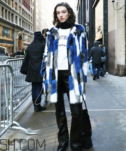 中長款皮草怎么搭配？中長款皮草搭配圖片