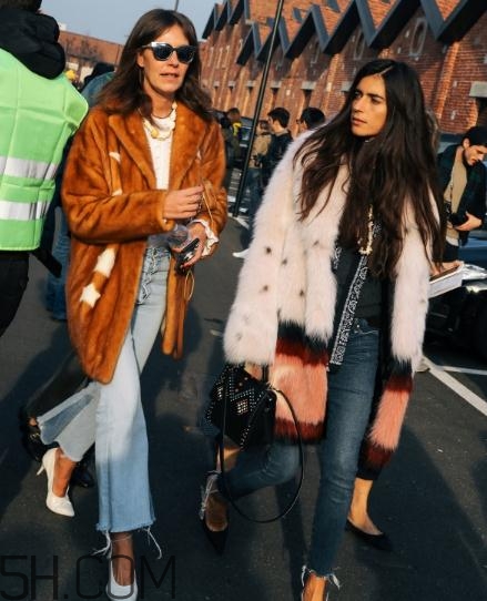 中長款皮草怎么搭配？中長款皮草搭配圖片