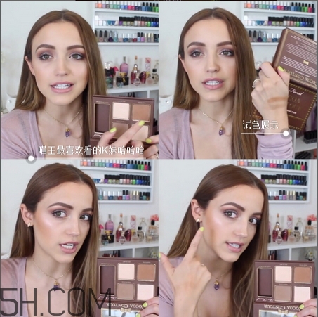 too faced巧克力眼影盤評(píng)測(cè)_試色