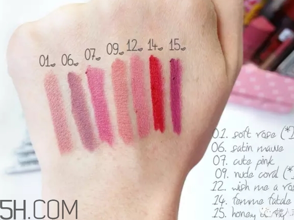 裸粉色口紅哪個(gè)牌子好？裸粉色口紅推薦