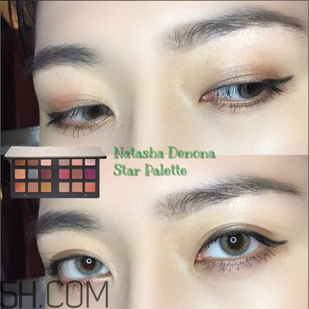 natasha denona星星眼影盤(pán)眼妝怎么畫(huà)_眼妝教程