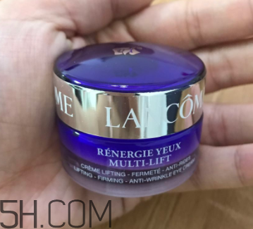 蘭蔻新塑顏修護眼霜產品評測_使用方法