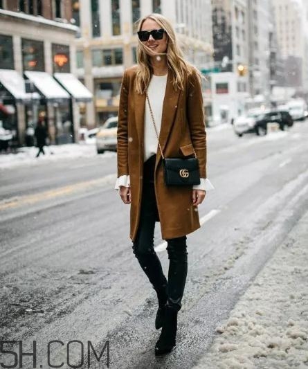 毛呢大衣搭配什么褲子？毛呢大衣搭配褲子圖片