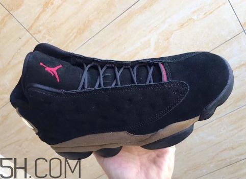 air jordan 13 olive麂皮橄欖配色上腳效果怎么樣？