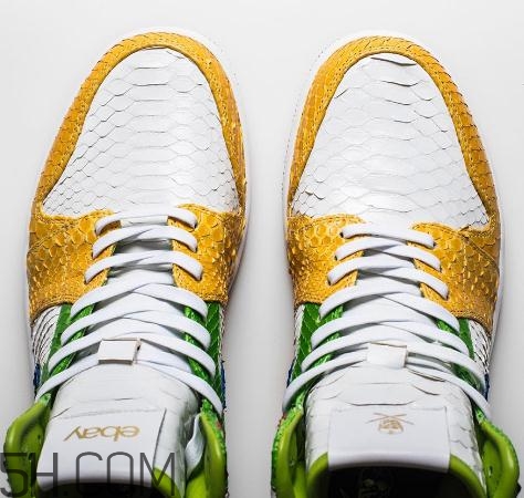 air jordan 1 ebay蟒蛇皮紋款怎么買？