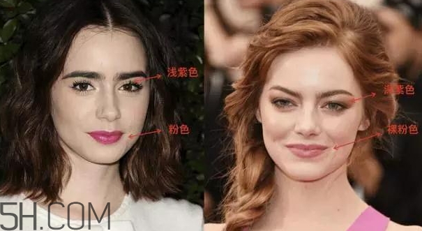 眼影和口紅怎么搭配？眼影和口紅搭配