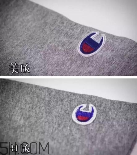 champion美版和日版有什么區(qū)別？champion美版日版對(duì)比圖