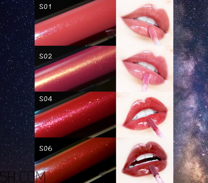 橘朵幸運氣球唇釉色號_judydoll幸運氣球唇釉試色圖