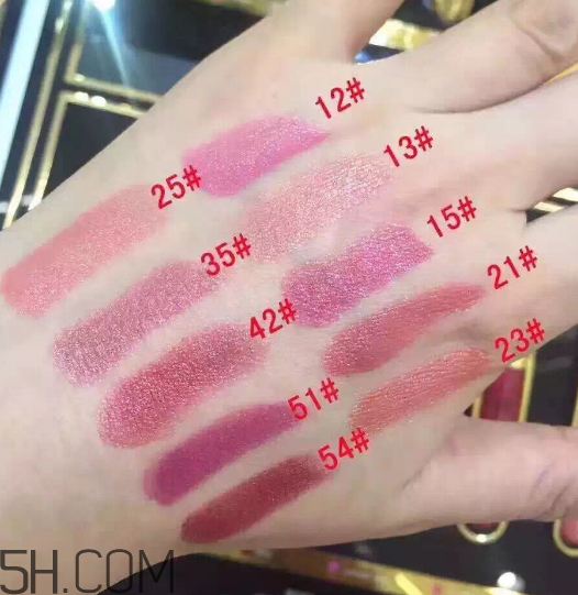 whoo后口紅12和13號色哪個好看？whoo后口紅25號好用嗎？