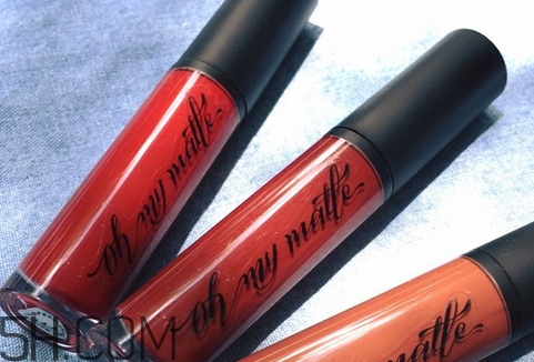 泰國oh my matte唇釉色號(hào)_oh my matte唇釉試色圖