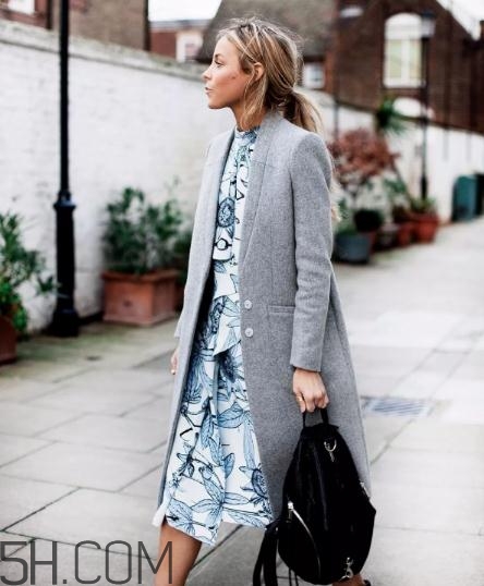 灰色大衣怎么搭配？灰色大衣穿搭圖片