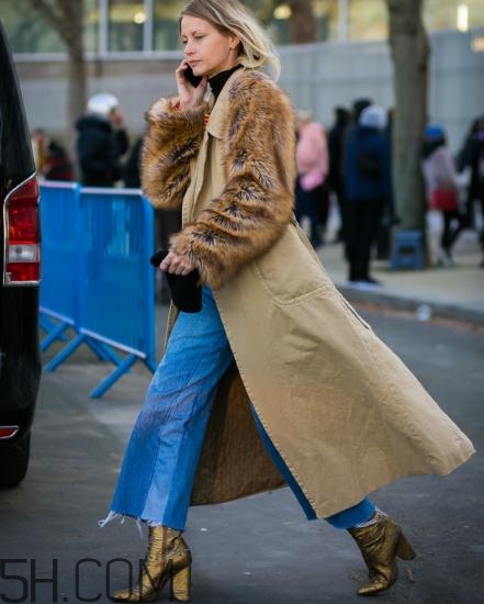 冬天穿闊腿褲配什么鞋子？冬天闊腿褲搭配鞋子圖片