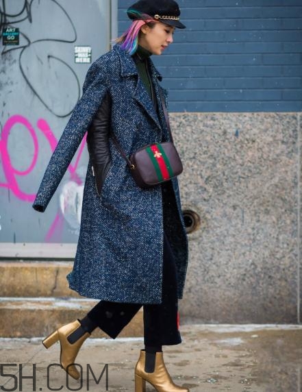 毛呢大衣配闊腿褲好看嗎？毛呢大衣搭配闊腿褲圖片