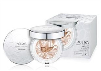 age20s氣墊好用嗎？age20愛敬水粉霜真假辨別對(duì)比圖