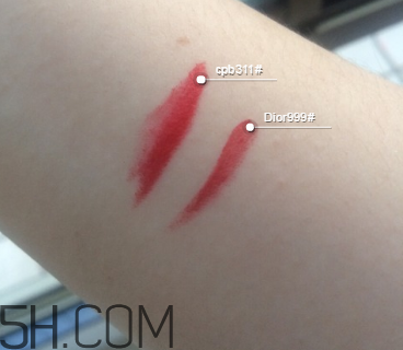 迪奧999和cpb311哪個好看？cpb奢華艷光唇膏價格多少錢？