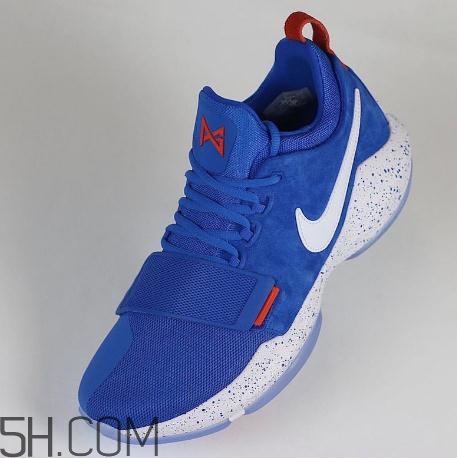 nike pg1 blue suede實(shí)物什么樣？