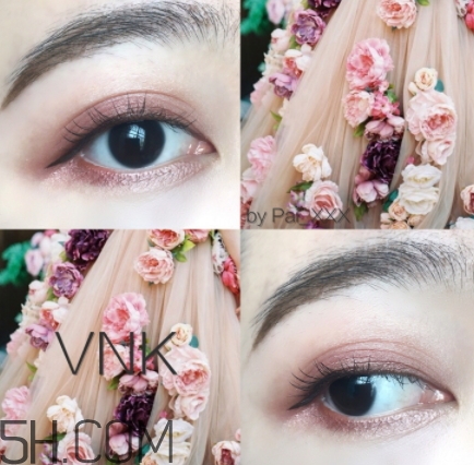 vnk四色眼影103色號(hào)試色 vnk四色眼影103色號(hào)試色