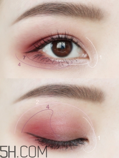 vnk十色眼影盤(pán)怎么畫(huà)？vnk云興霞蔚十色眼影畫(huà)法步驟