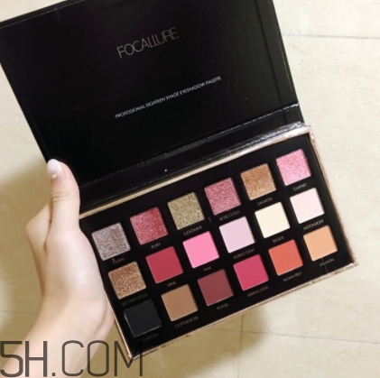 focallure菲鹿兒眼影怎么畫？菲鹿兒眼影畫法教程
