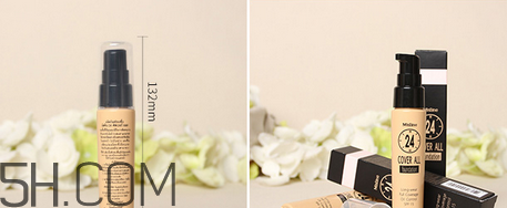 泰國mistine粉底液多少錢？mistine粉底液真假對比