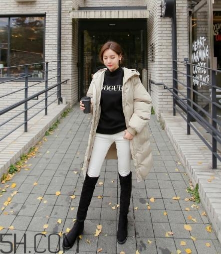 長款棉衣如何搭配？長款棉服搭配圖片