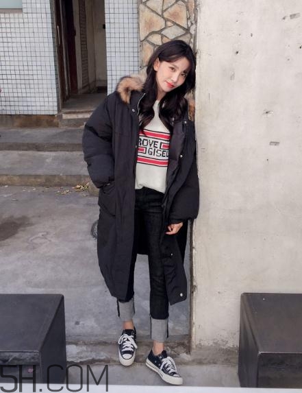 長款棉衣如何搭配？長款棉服搭配圖片