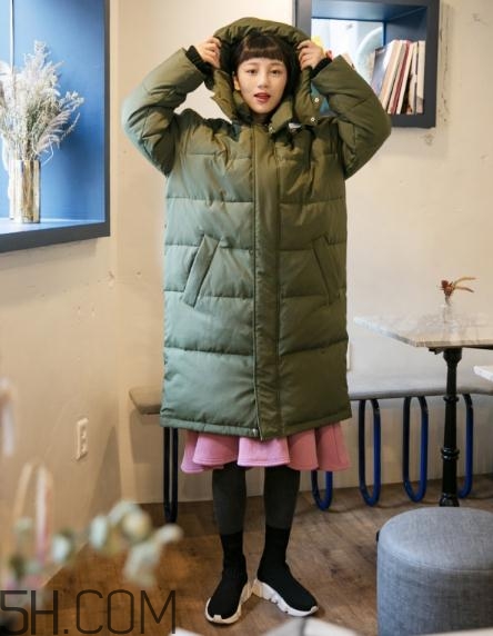 長款棉衣如何搭配？長款棉服搭配圖片