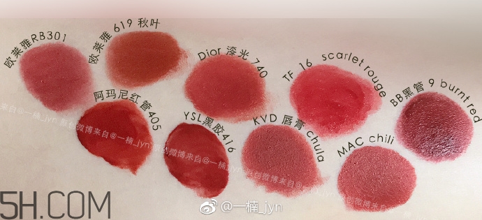 歐萊雅619和迪奧740像嗎？歐萊雅619秋葉和迪奧740對(duì)比